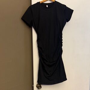 Elegant Black Midi Dress